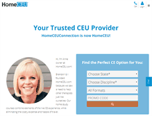 Tablet Screenshot of homeceuconnection.com